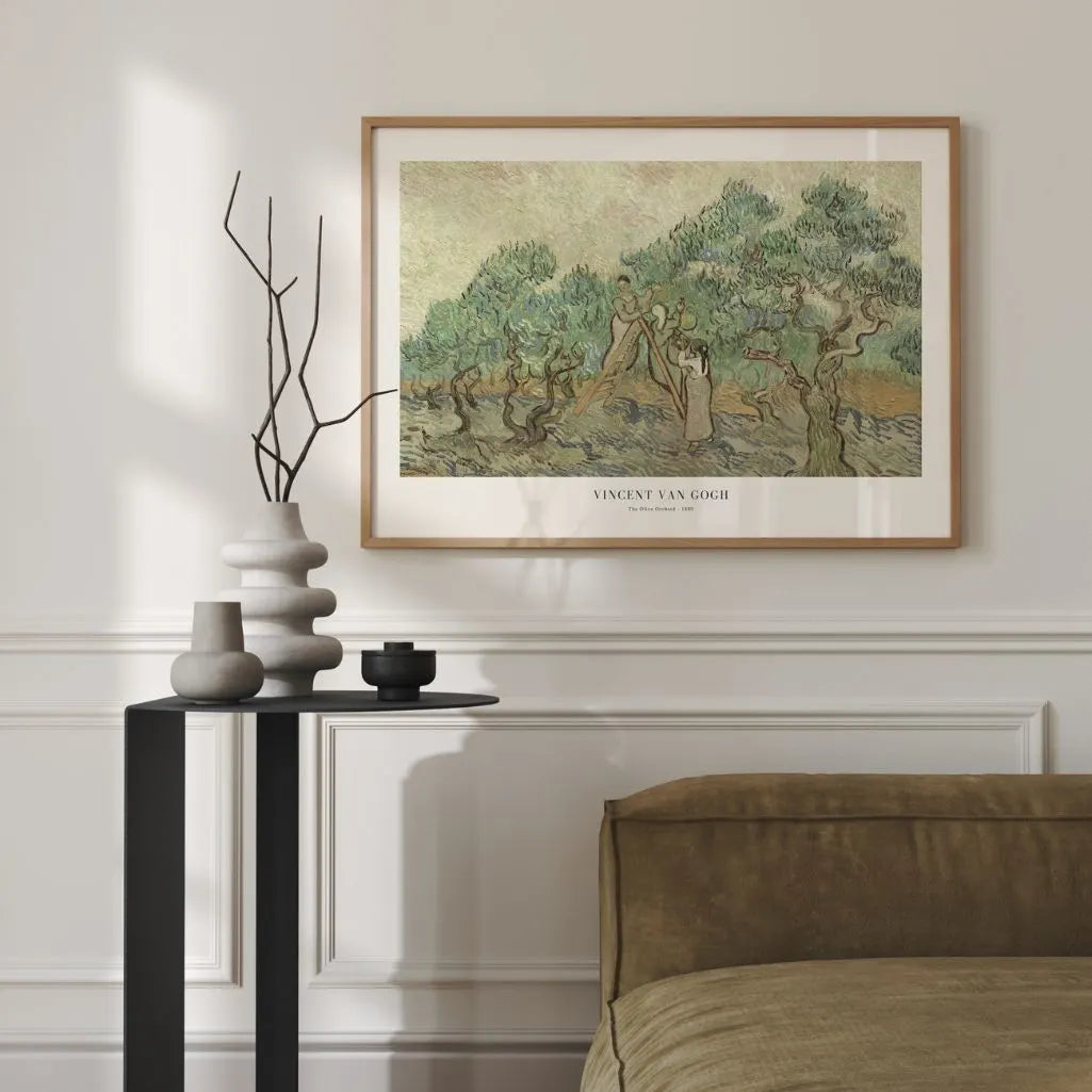Affiche Vincent van Gogh – Oliveraie