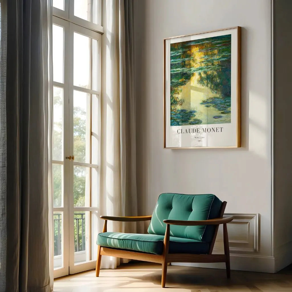 Affiche Claude Monet – Nymphéas 1907