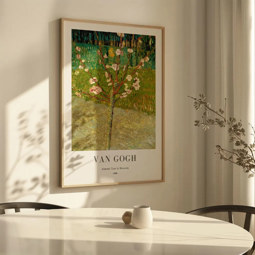 Vincent van Gogh Almond Tree in Blossom Poster