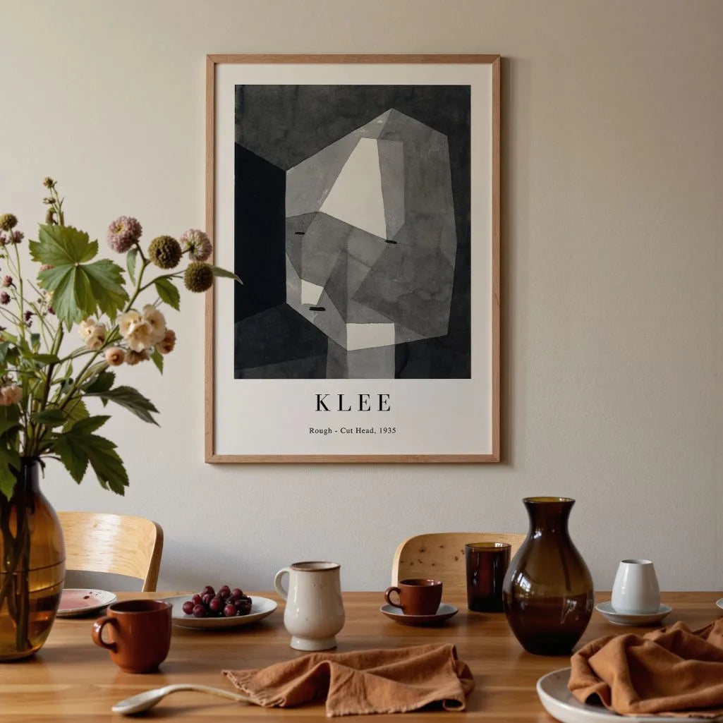 Paul Klee Rough-Cut Head Poster