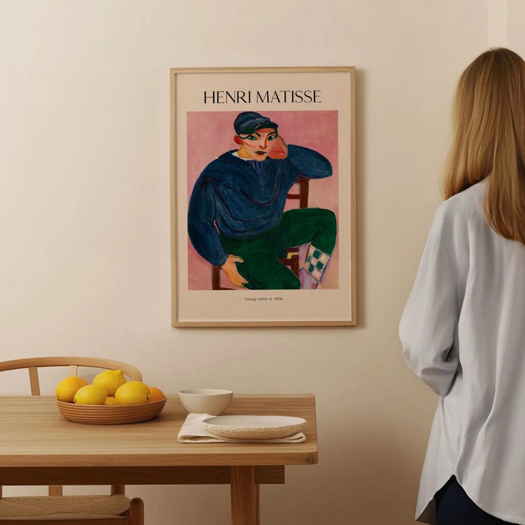 Henri Matisse Affiche – Jeune marin II