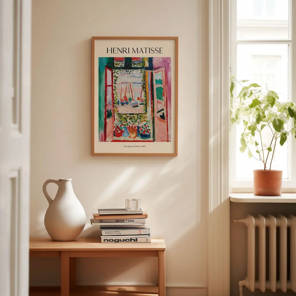 Henri Matisse The Open Window Poster