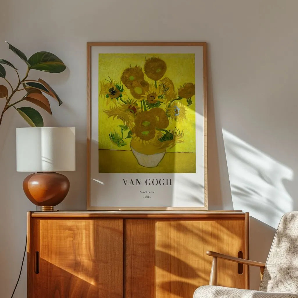 Vincent van Gogh Sunflowers Poster