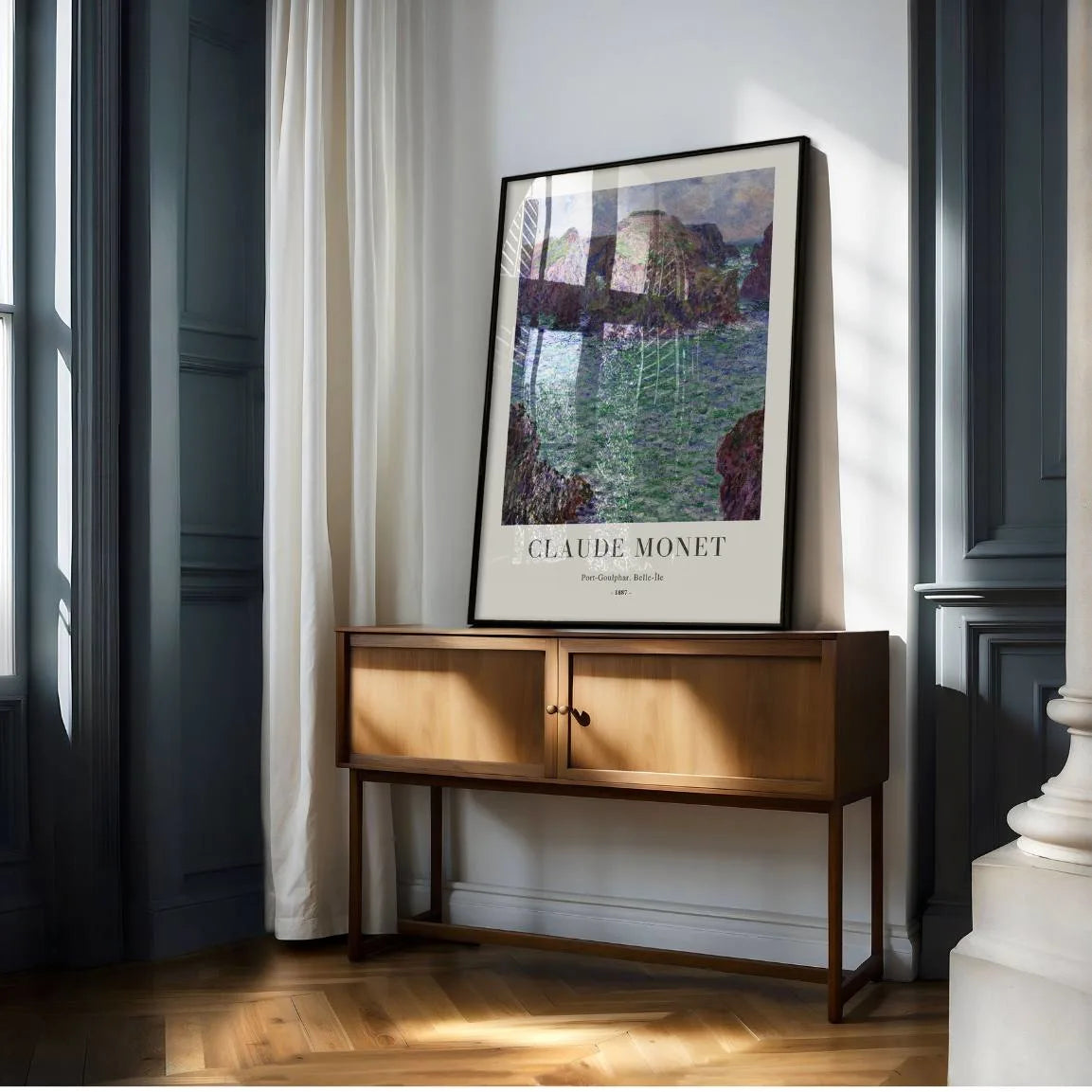 Affiche Claude Monet – Port-Goulphar, Belle-Île