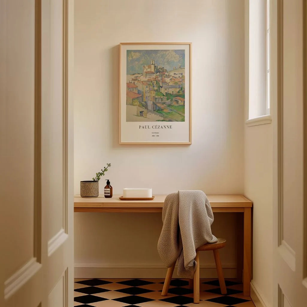 Paul Cézanne Gardanne Poster