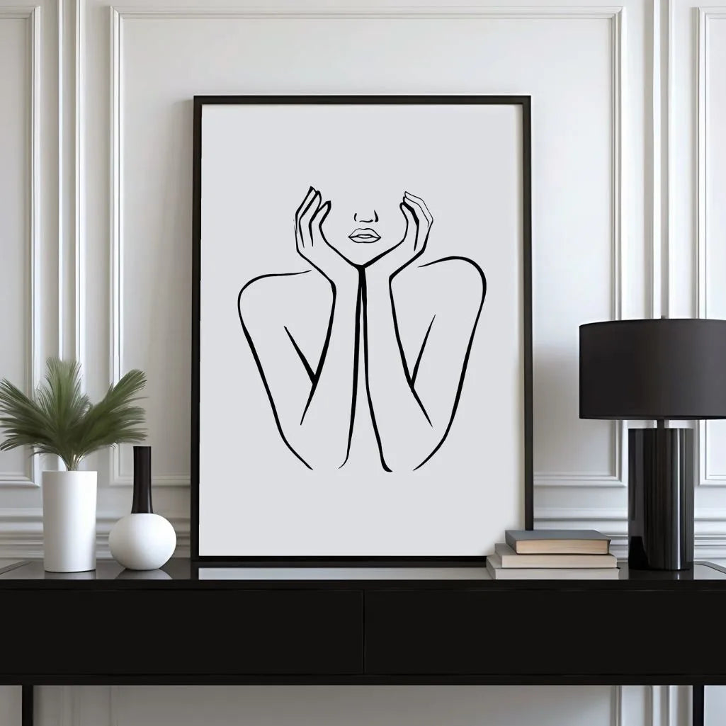 Affiche – Pensées dans le silence