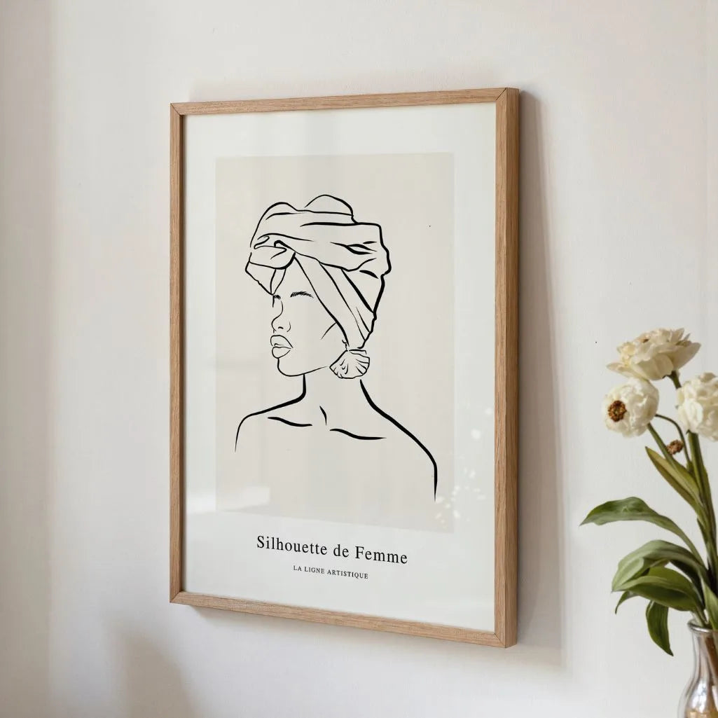 Affiche – Femme au turban