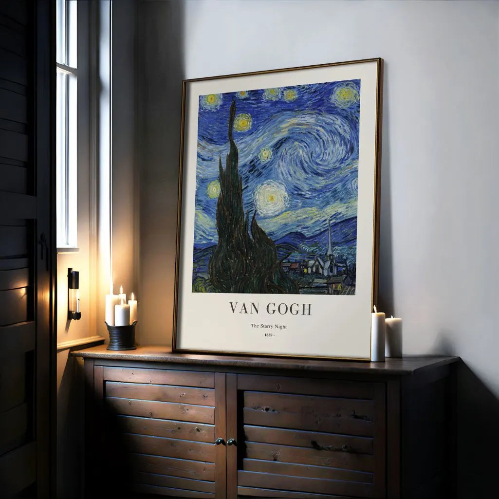 Affiche Vincent van Gogh – La Nuit étoilée