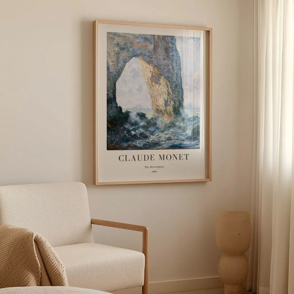 Affiche Claude Monet – La Manneporte