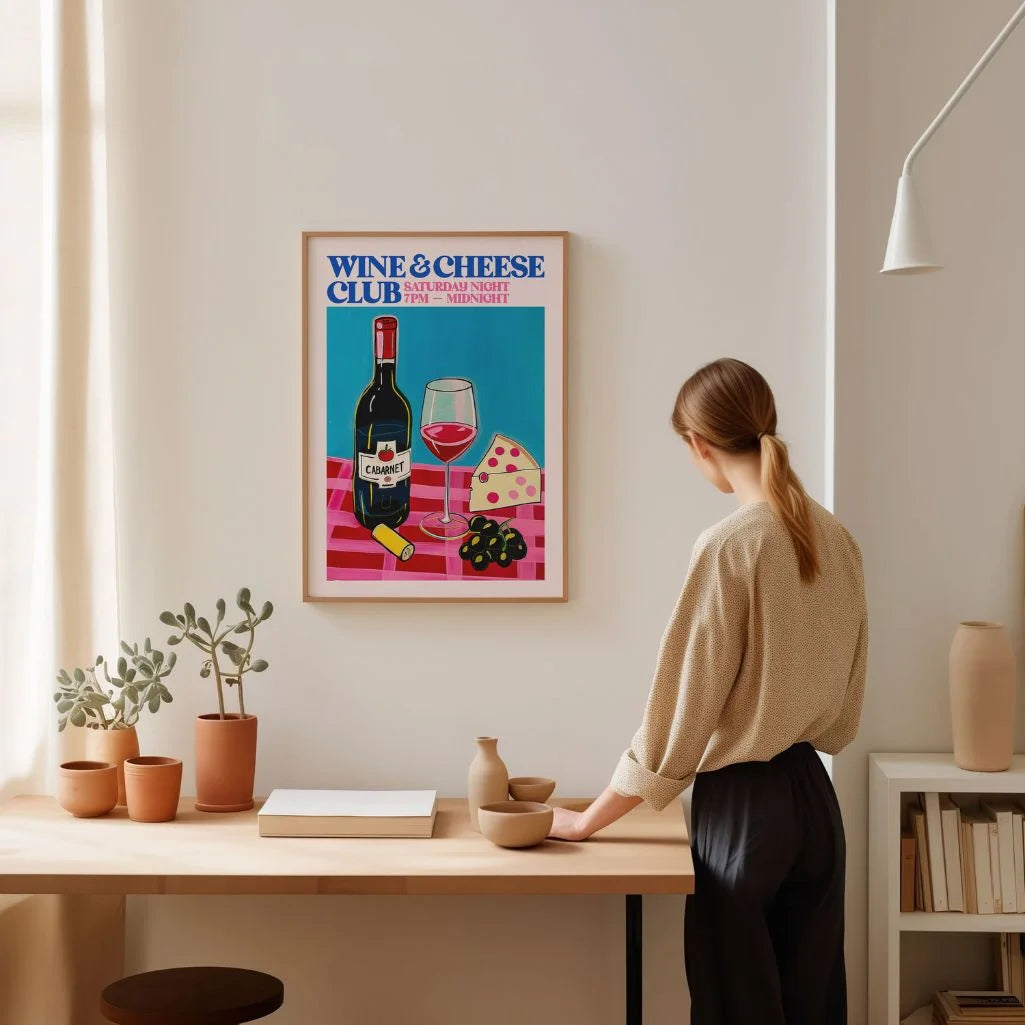 Affiche Club Vin-Fromage