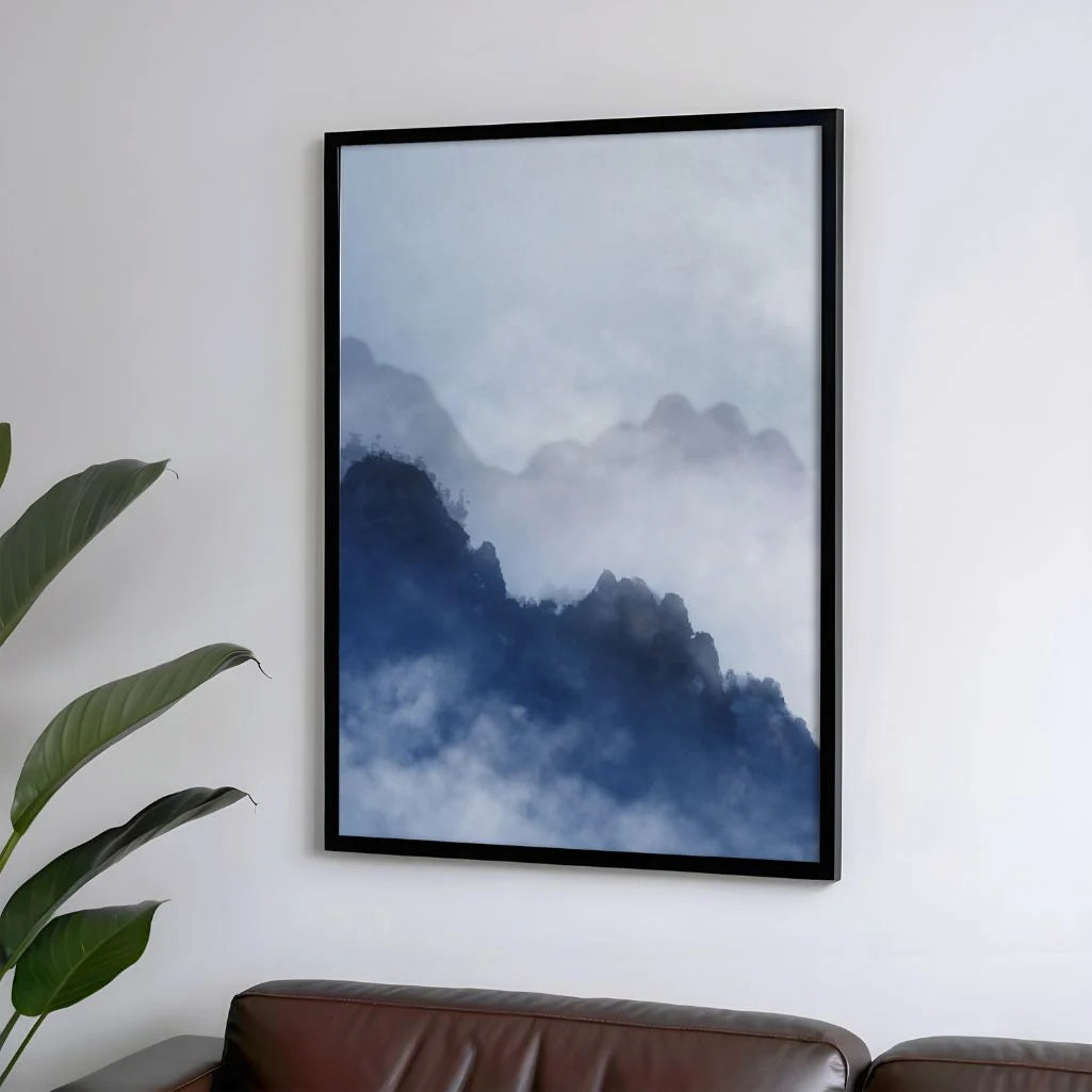 Blue Mountain Horizon Poster