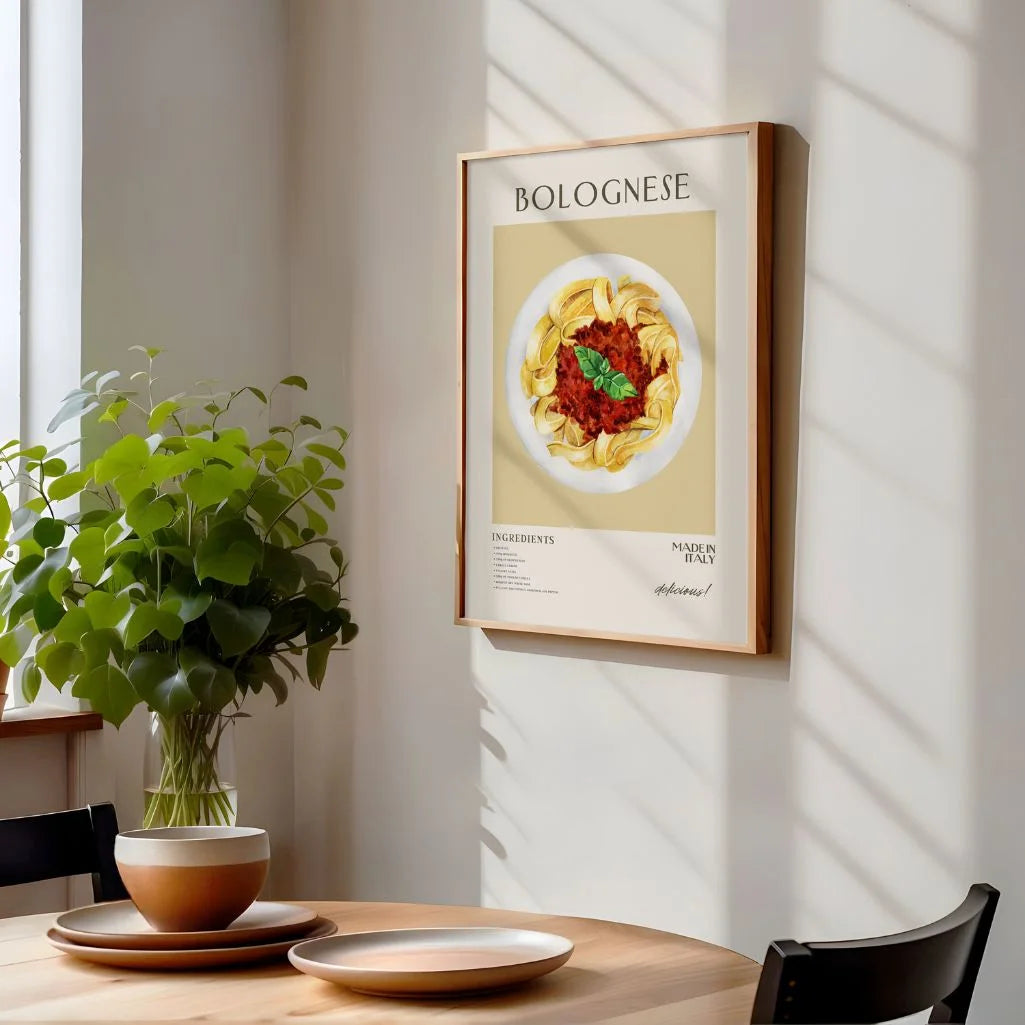 Tagliatelle Bolognese Poster