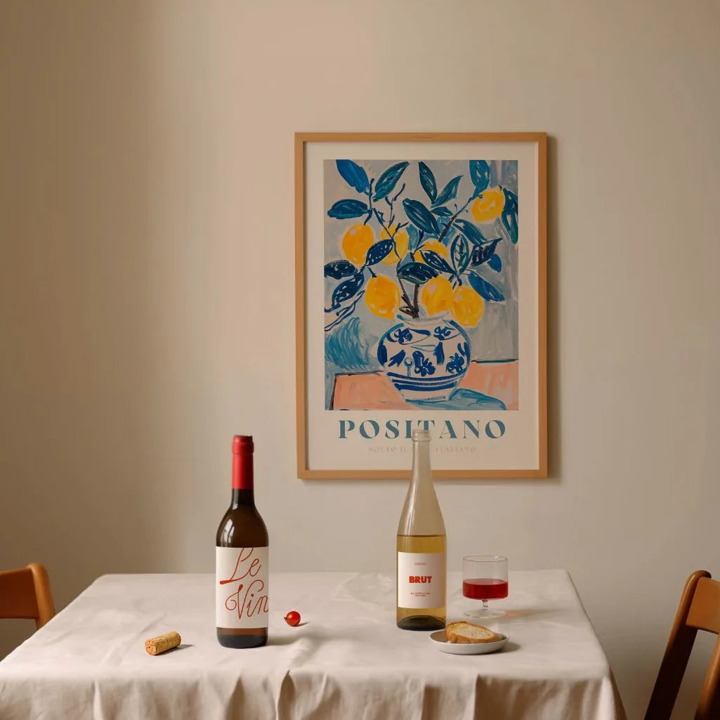 Affiche Citron Positano