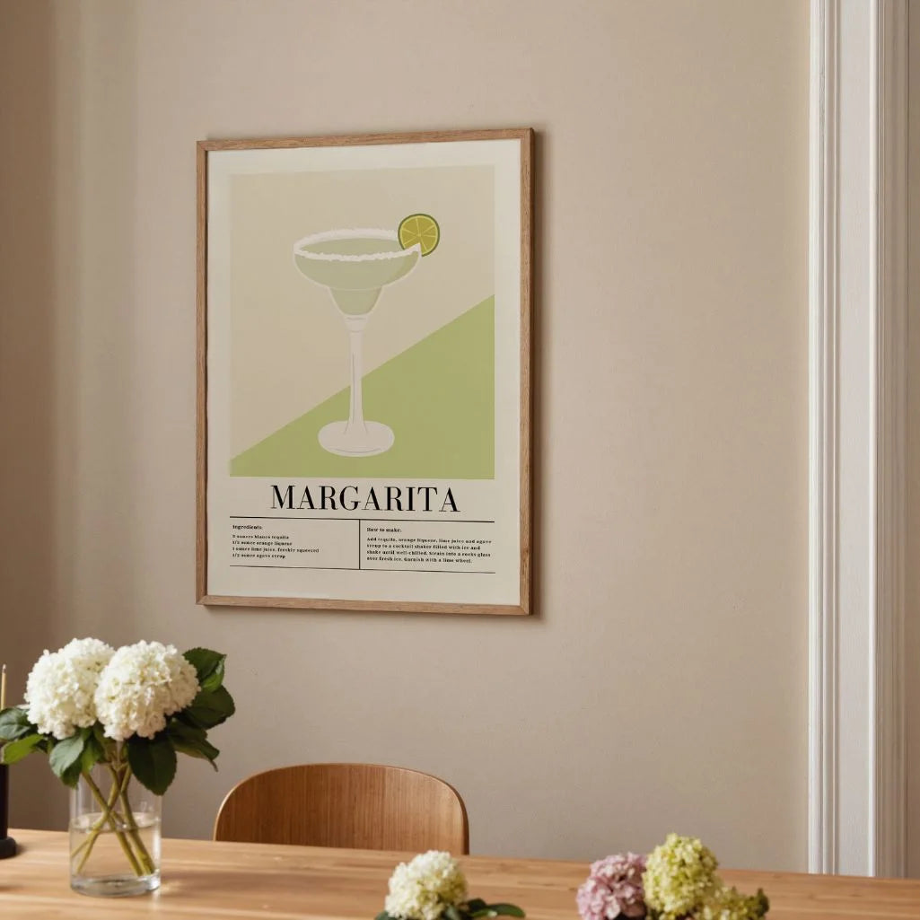 Affiche Cocktail Margarita