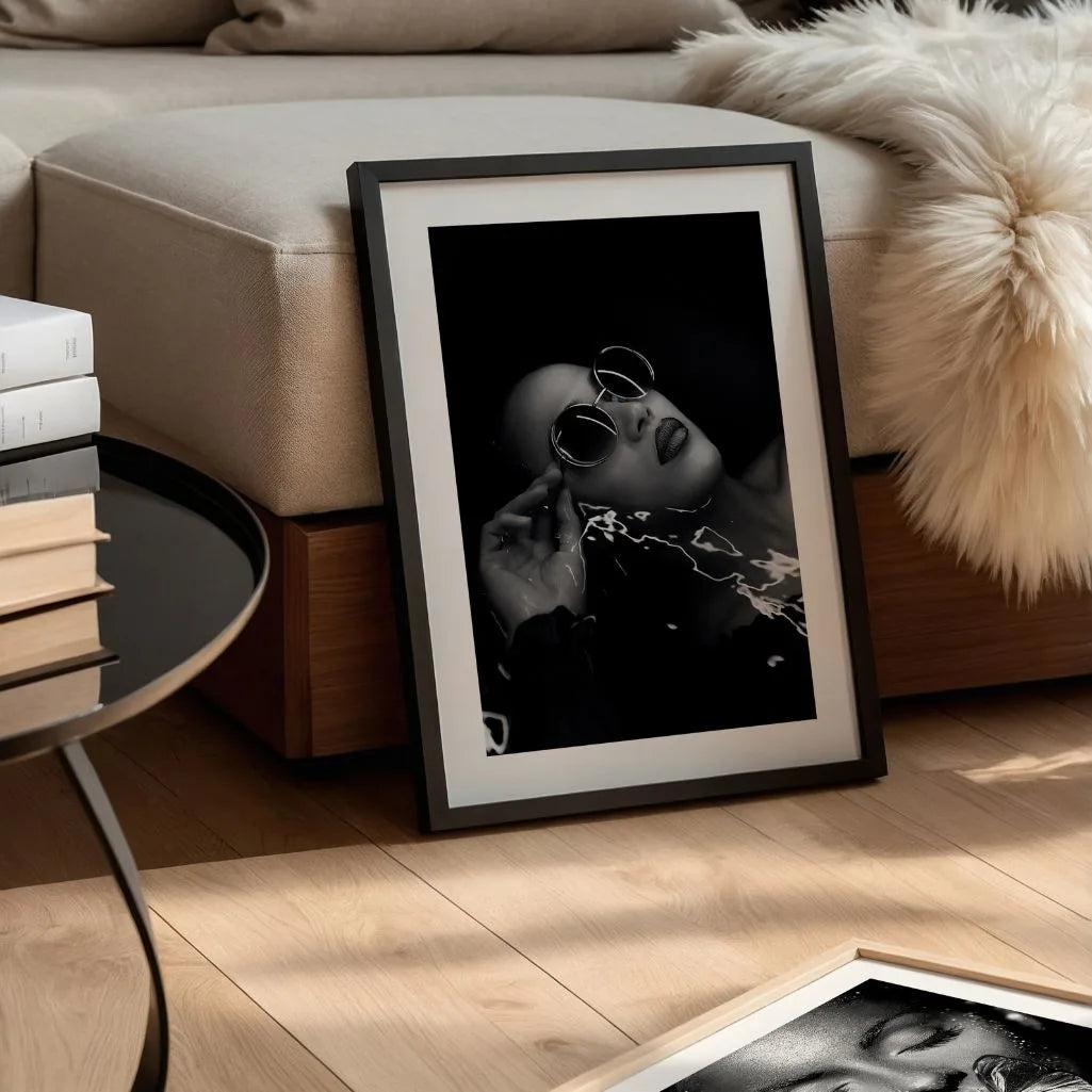 Noir Glamour Woman Poster