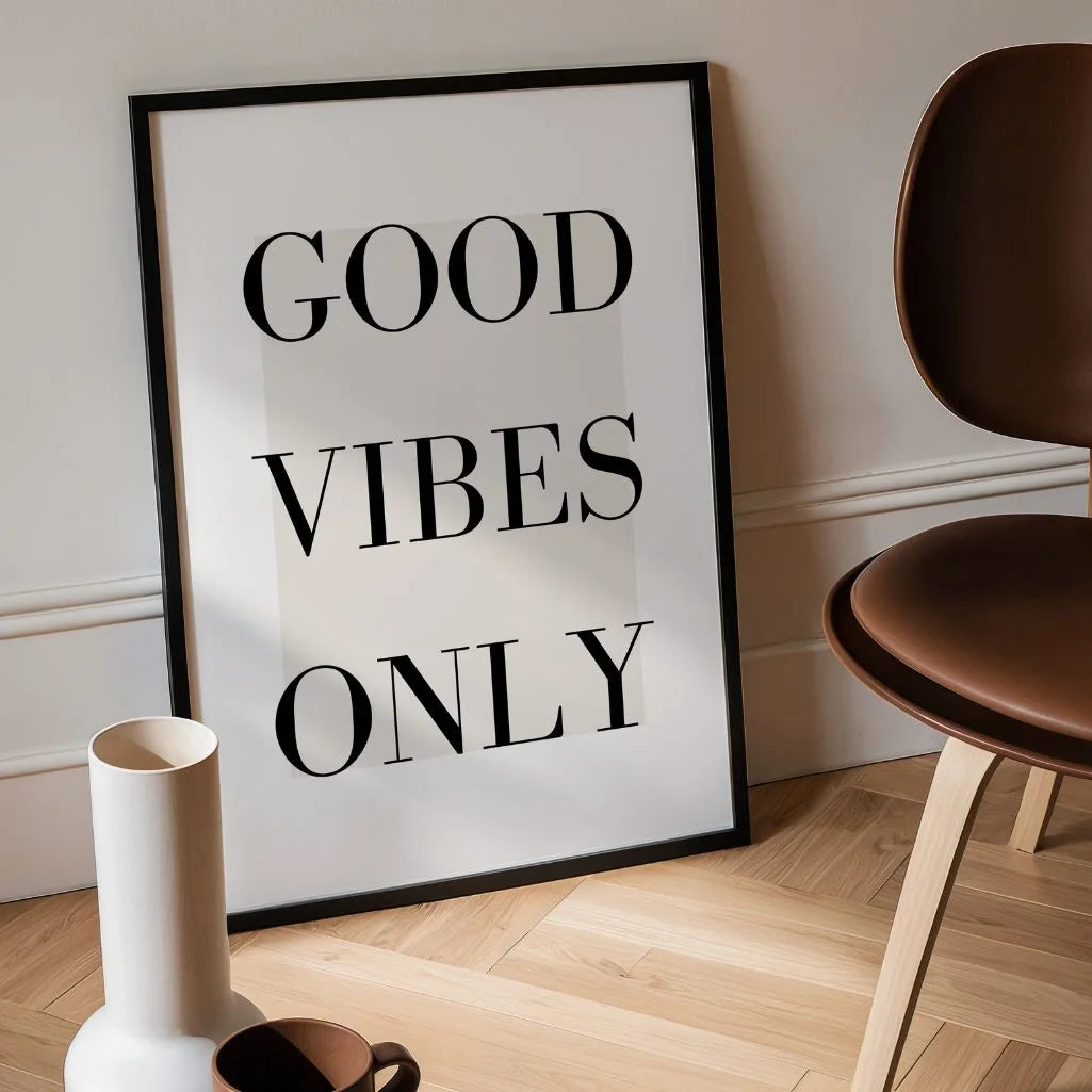 Good Vibes Only Poster