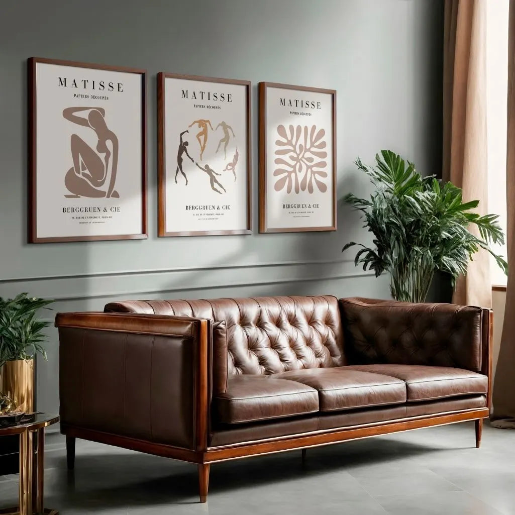 Henri Matisse Organic Balance – Set of 3 Posters