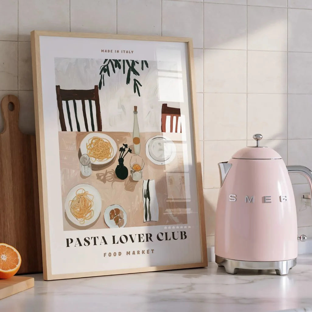 Pasta Lover Club Poster