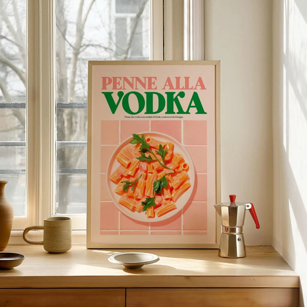 Penne Alla Vodka Poster