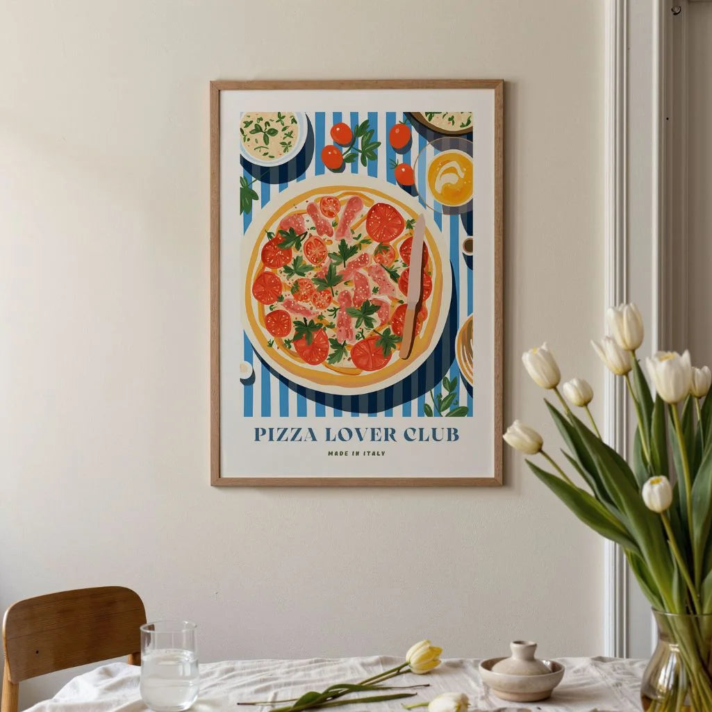 Tomato Pizza Poster