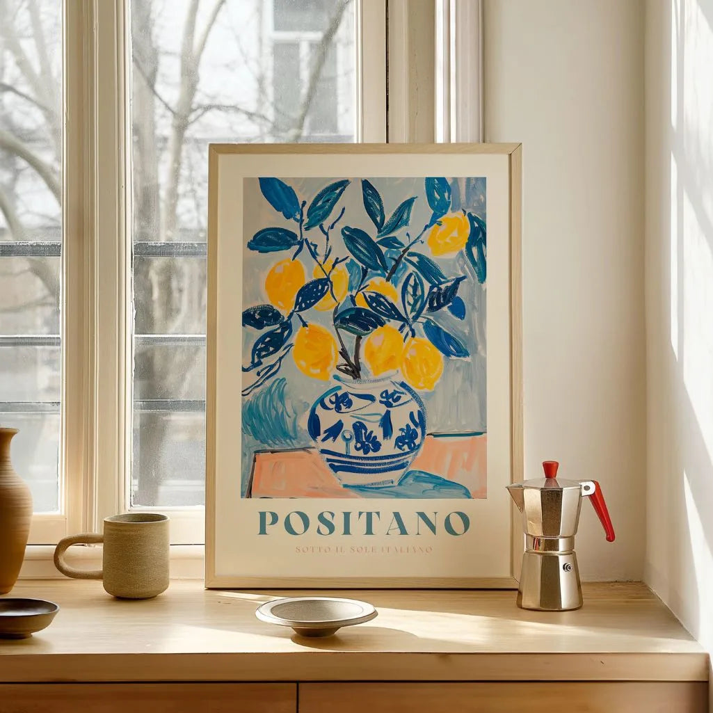 Affiche Citron Positano