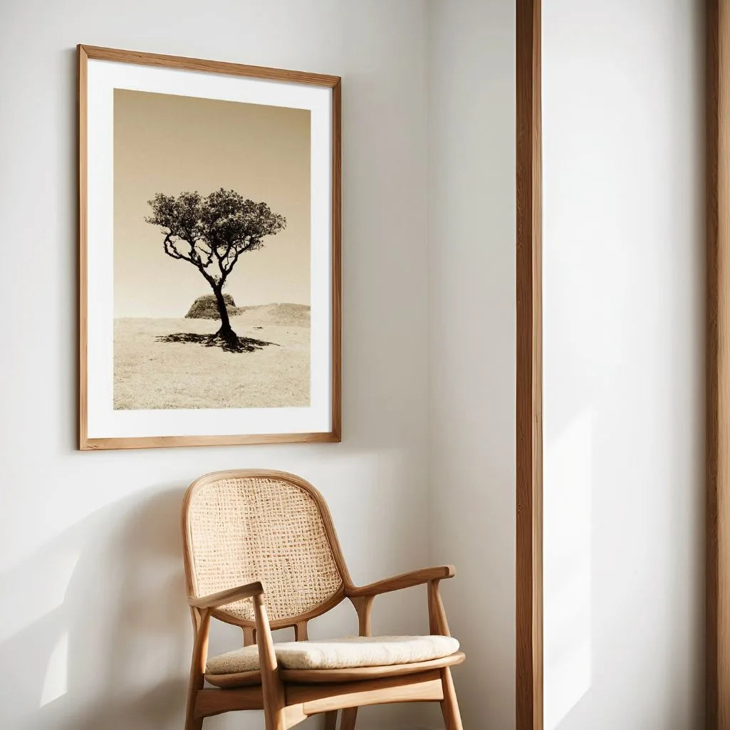 Solitary Tree Poster