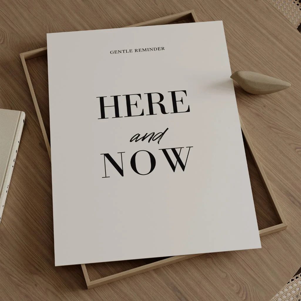 Here And Now Poster