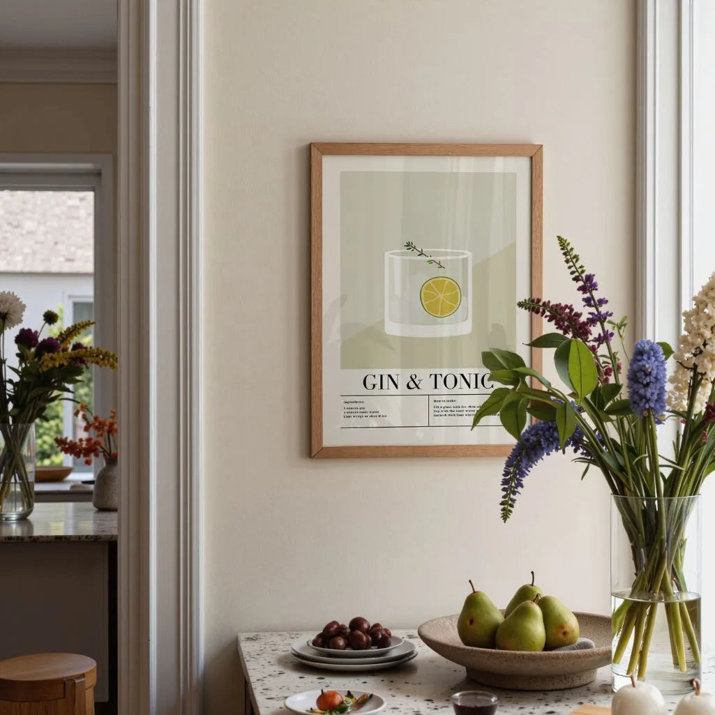 Affiche Gin Tonic