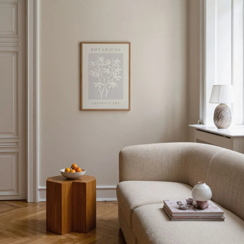 Botanical Abstract Poster