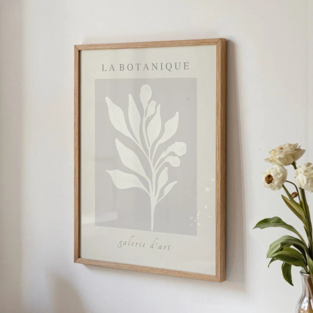 La Botanique Leaves Poster