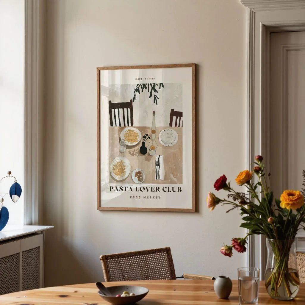 Pasta Lover Club Poster