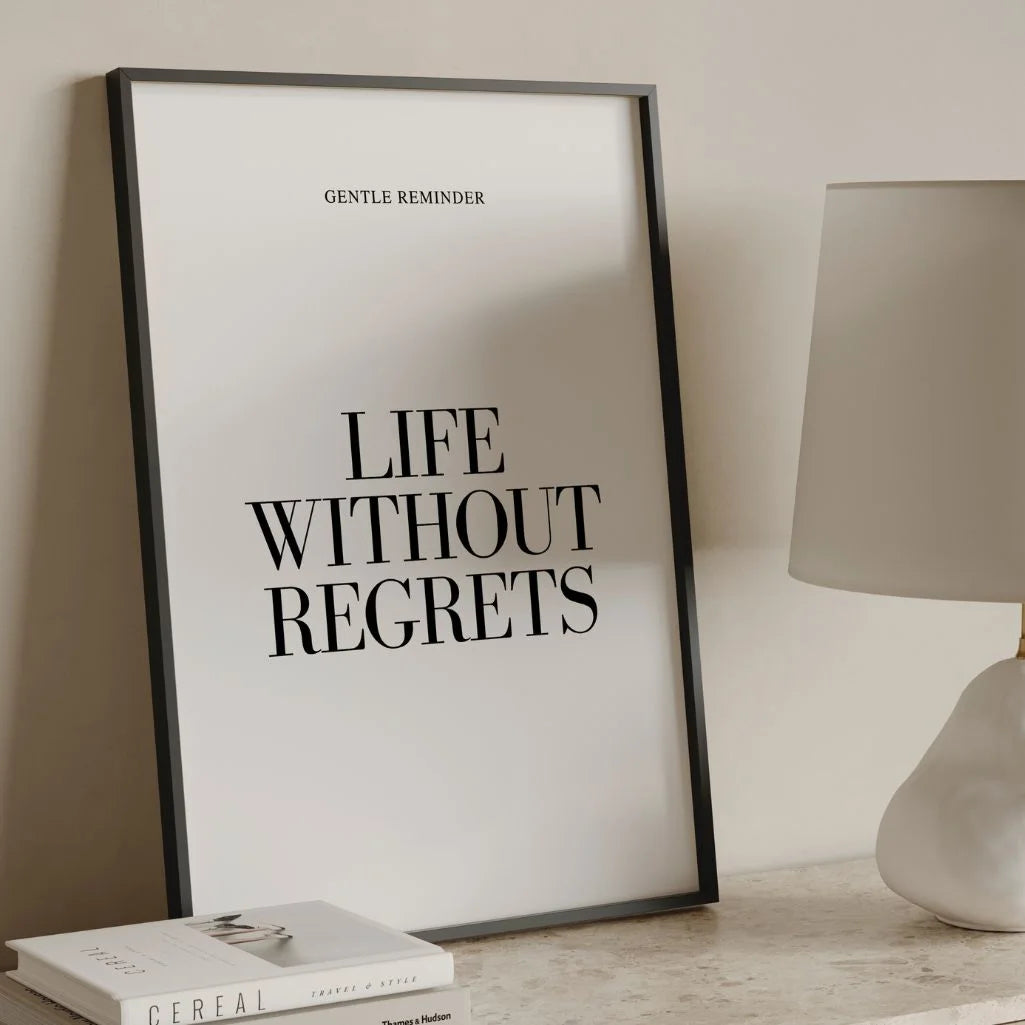 Life Without Regrets Poster