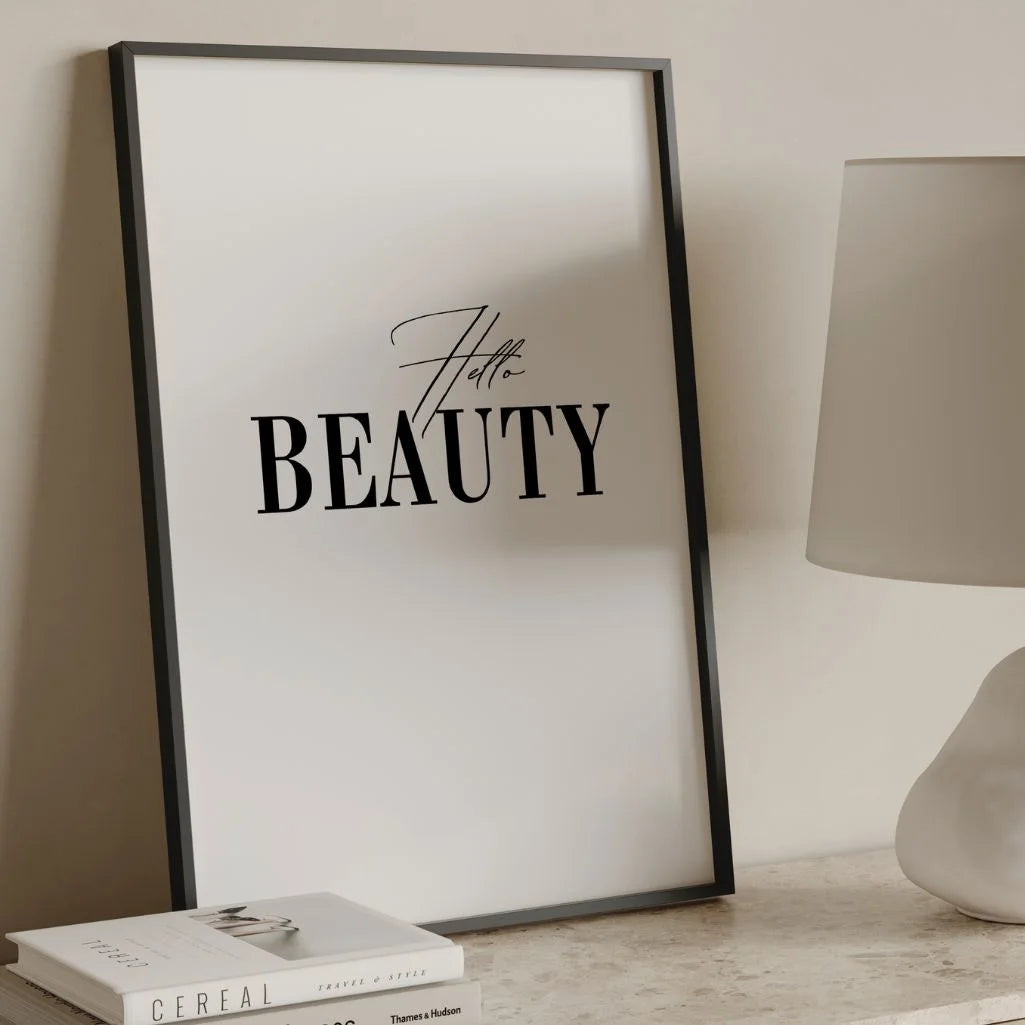 Hello Beauty Poster