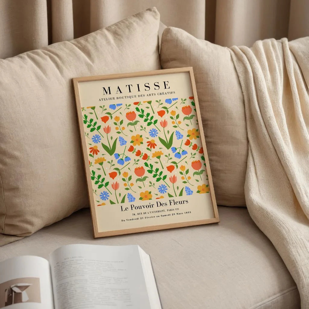 Matisse Floral Garden Poster
