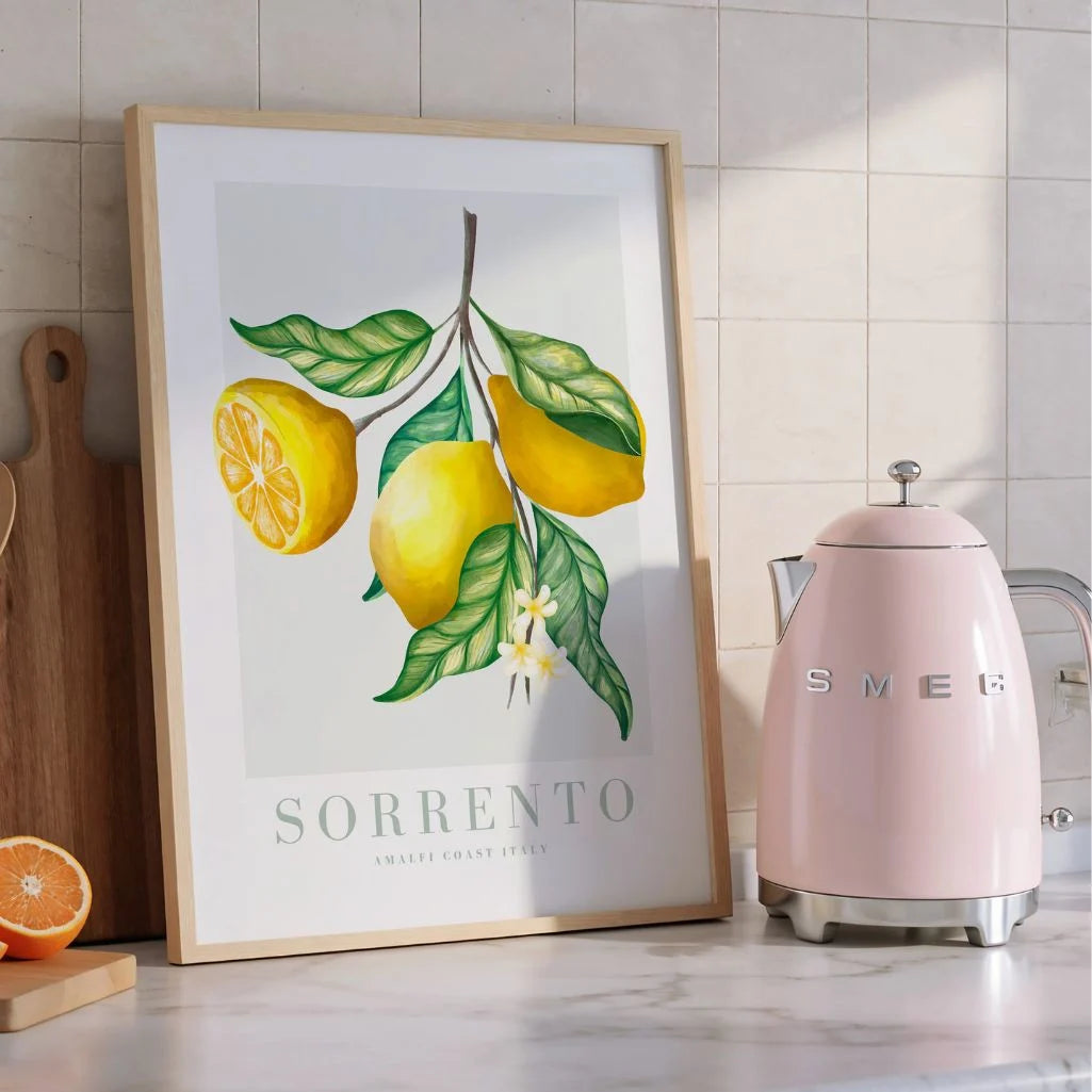 Affiche Citrons Sorrento