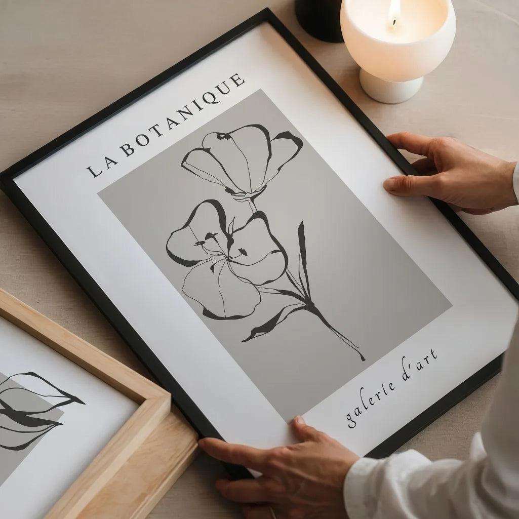 LA Botanique Flower Poster
