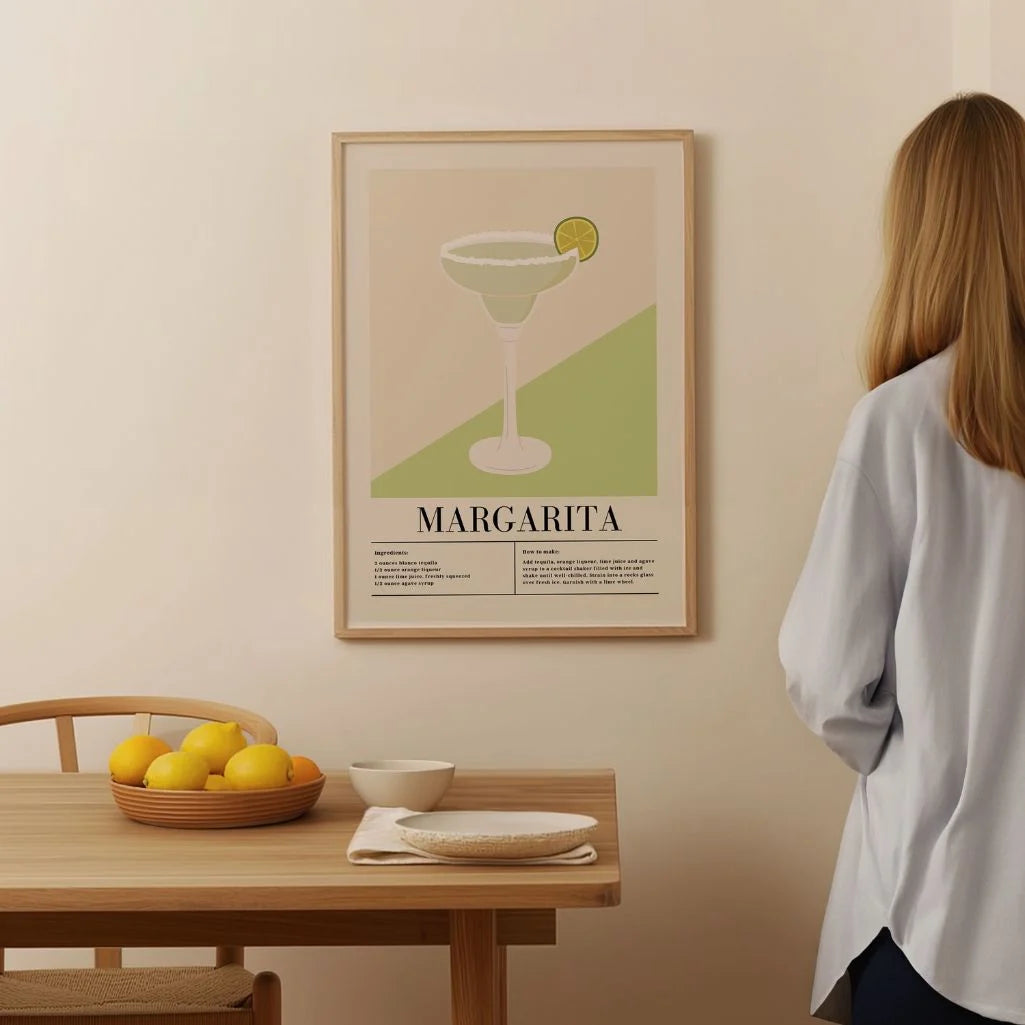Affiche Cocktail Margarita