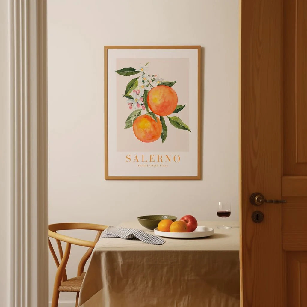 Affiche Agrumes Salerno
