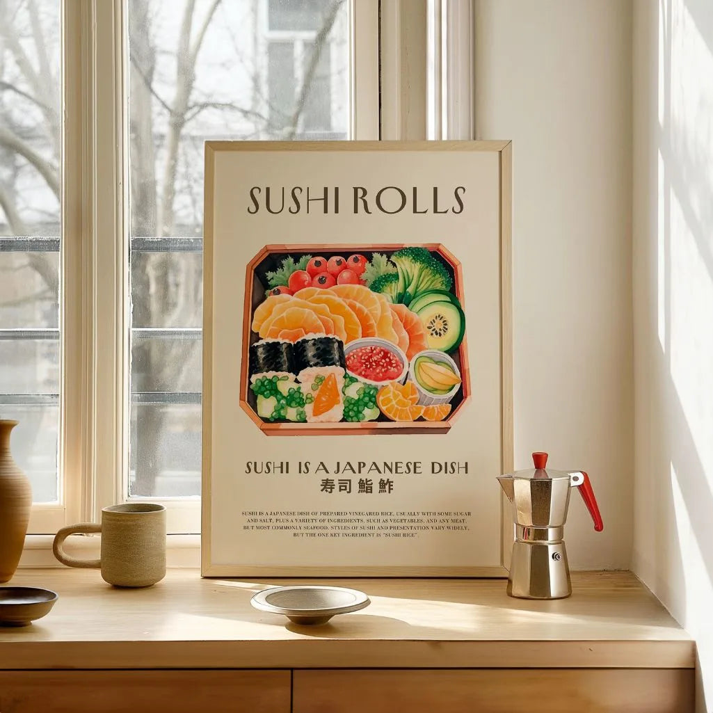 Sushi Set Poster