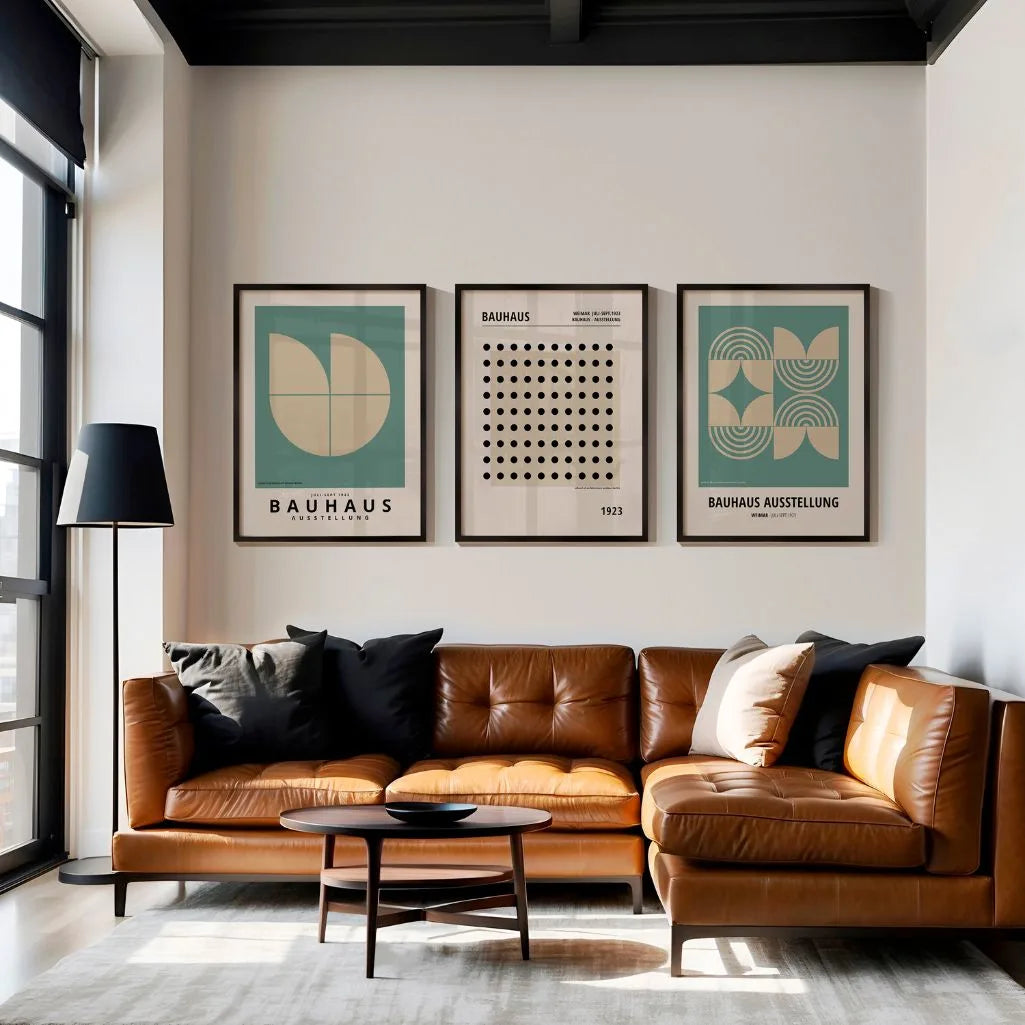 Rhythm & Order Bauhaus Poster Set of 3