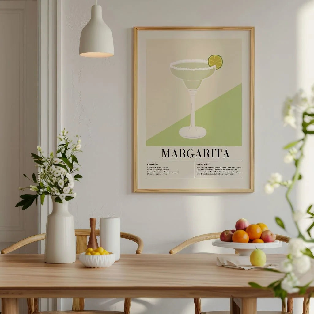 Affiche Cocktail Margarita