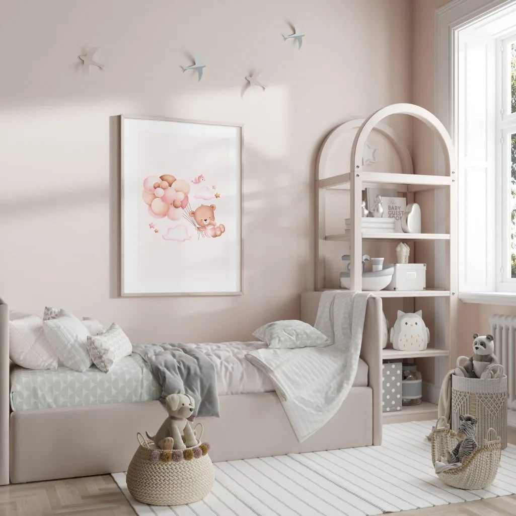 Bear In The Clouds Poster