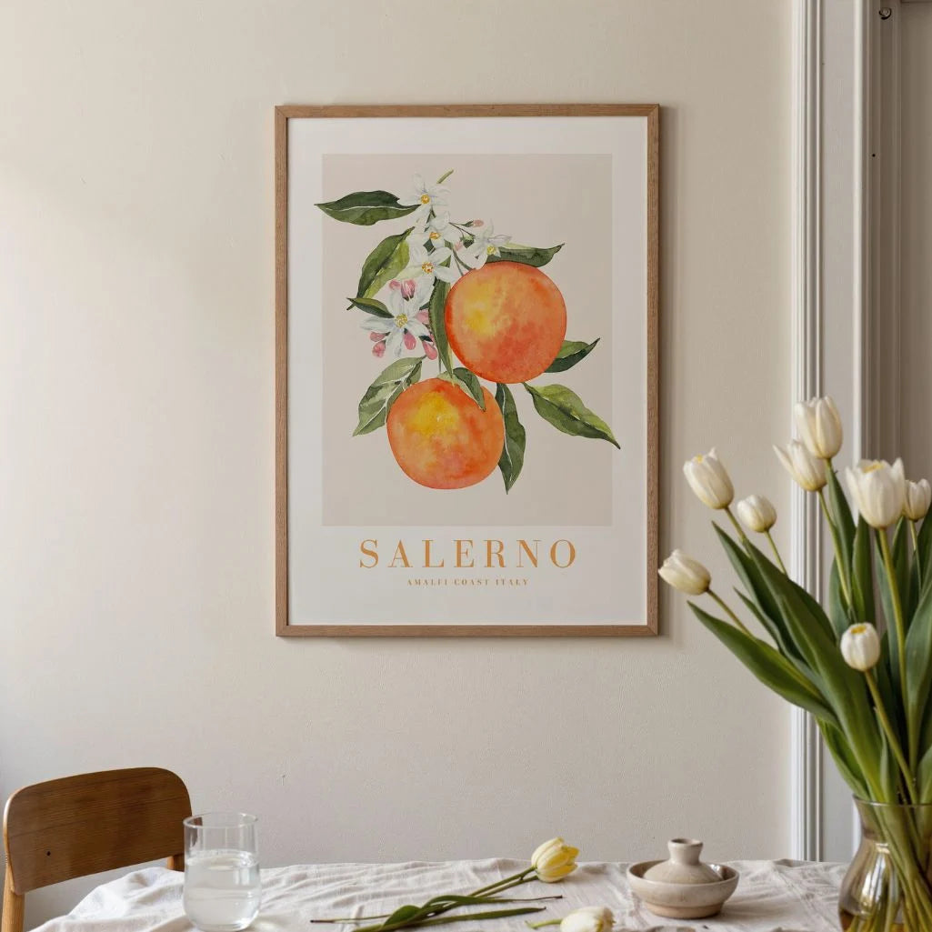 Affiche Agrumes Salerno