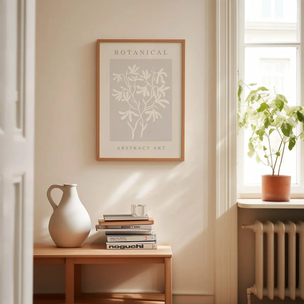 Botanical Abstract Poster