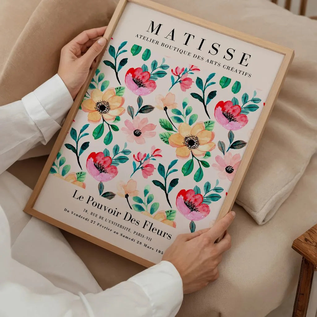 Colorful Garden / Matisse Poster
