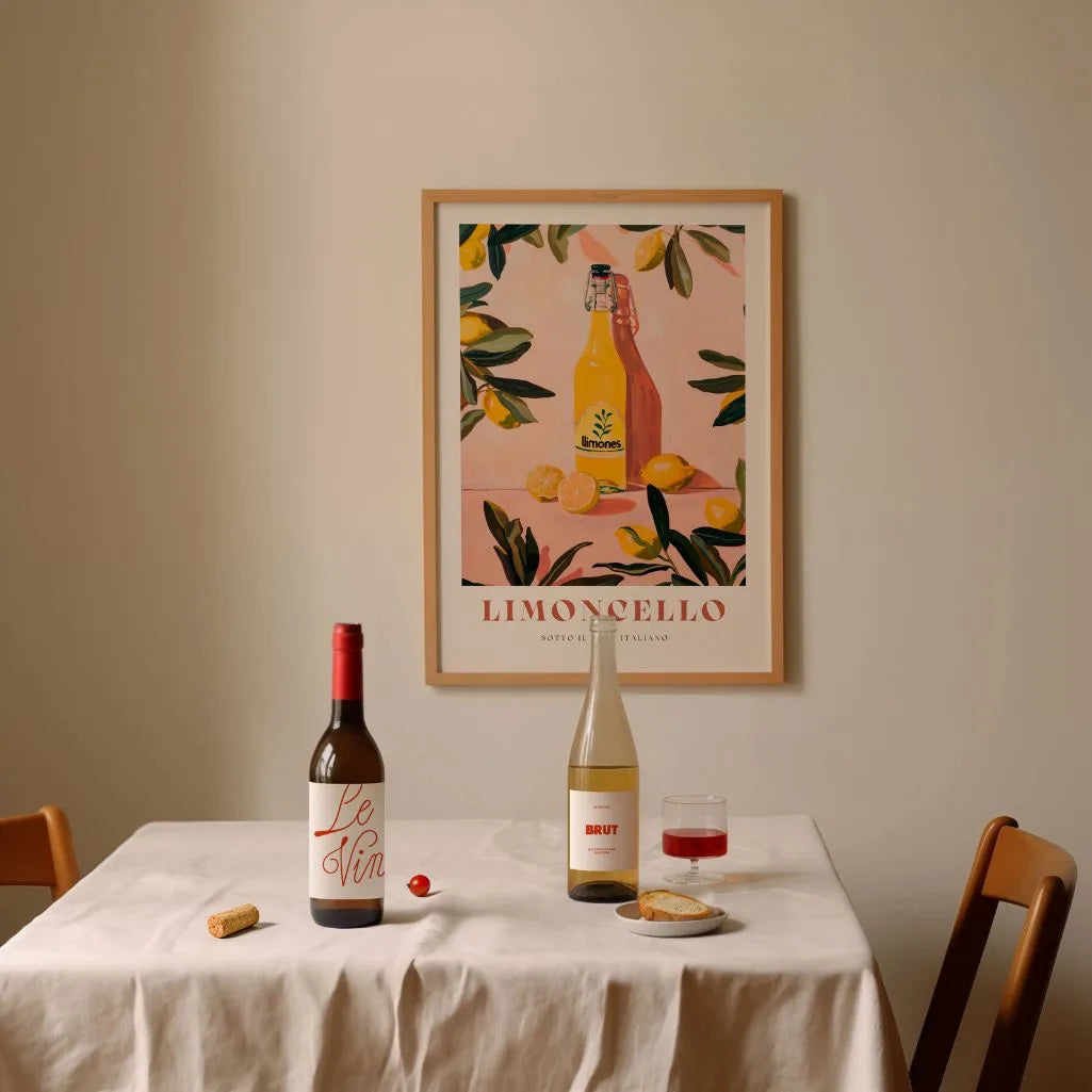 Affiche Limoncello Dolce Limone