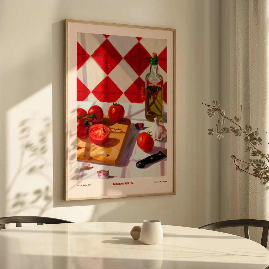 Tomato Still Life Poster