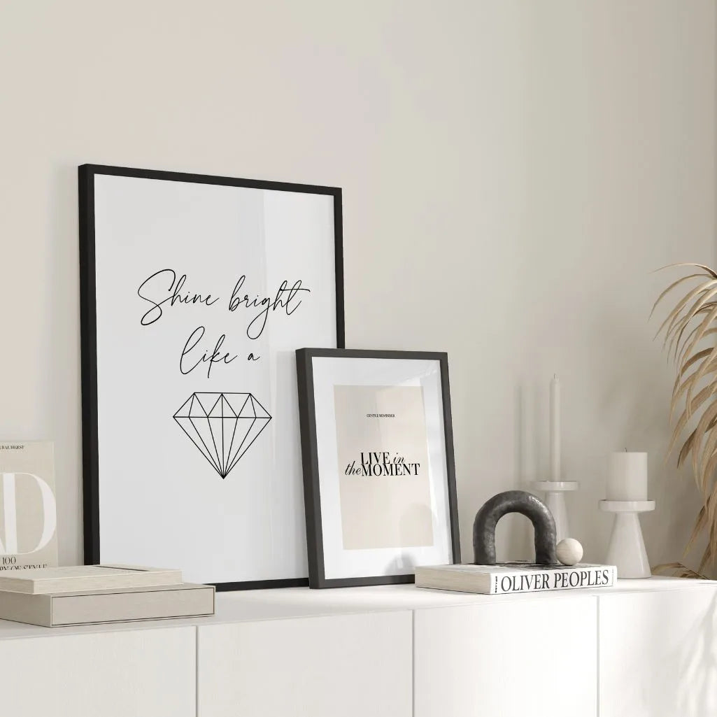 Shine Bright Like A Diamond Poster