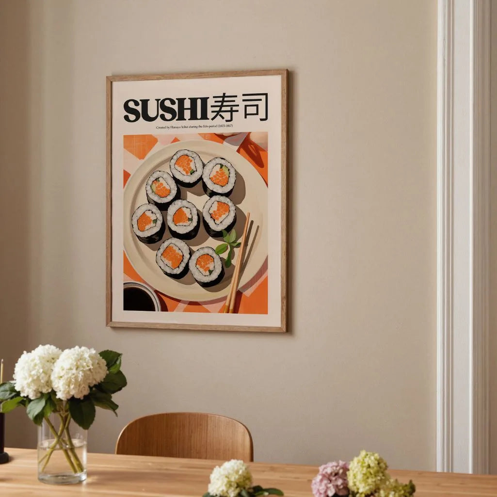 Sushi Roll Poster