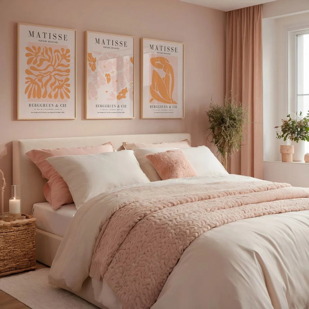 Henri Matisse Cut-Out Organic Gesture Set of 3 Posters